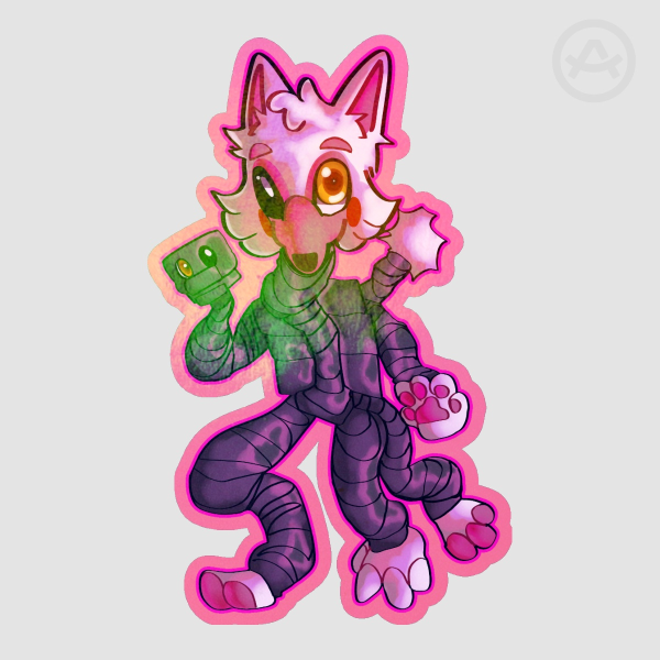 mangle sticker