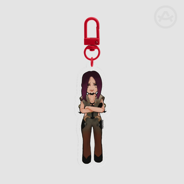 Songbird Keychain [ Cyberpunk 2077 ]