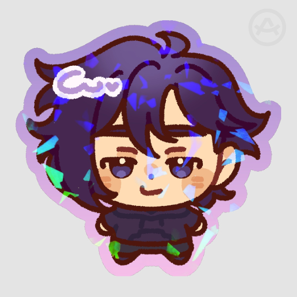 Sebastian - Die Cut Sticker