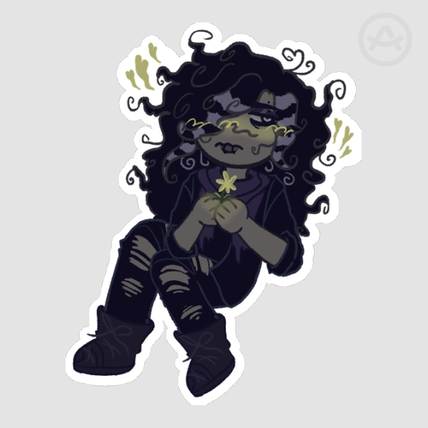 Skips Shadely Sticker (Date Everything)