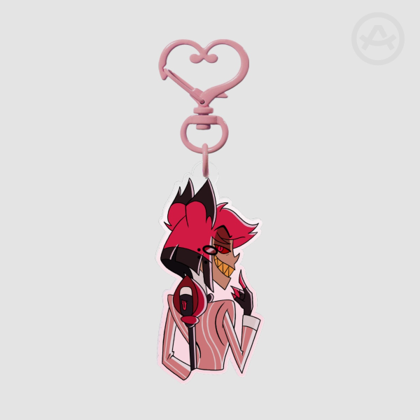 Special Pink Alastor Keychain "Normal Version"