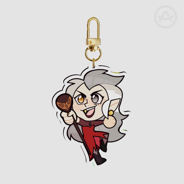 Eda Clawthorne — Double-sided keychain