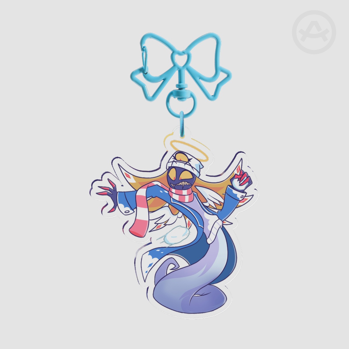 Sir Pentious Winner Form for the Snowball Fight Collaboration Acrylic Keychain