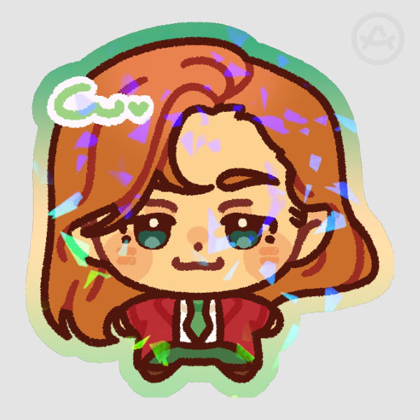 Elliott - Die Cut Sticker