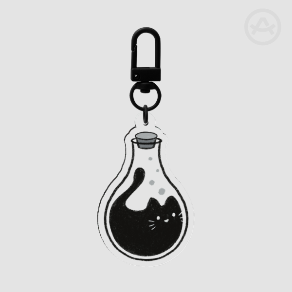 Pawtion Acrylic Keychain