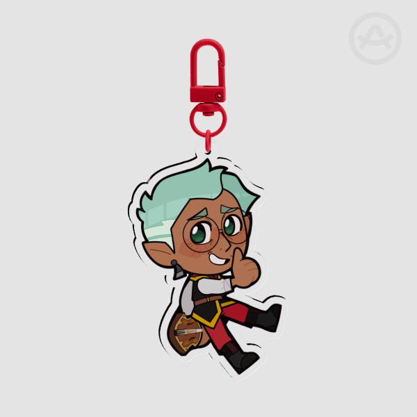 Raine Whispers — Double-sided keychain