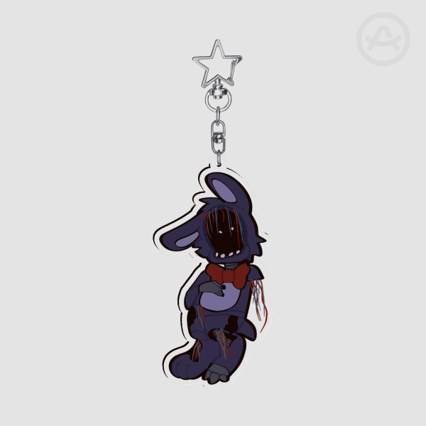 withered bonnie keychain