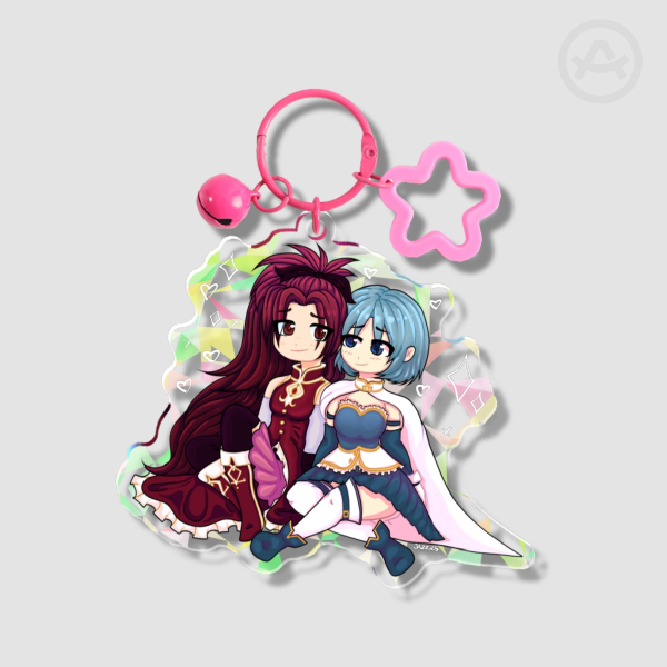 PMMM KyoSaya Broken Glass Acrylic Keychain