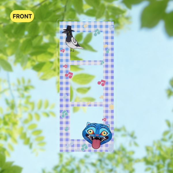 KDH Plastic bookmark