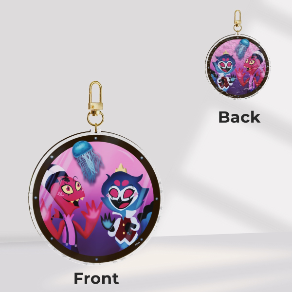 Fishgazing - Ripple Acrylic Keychain