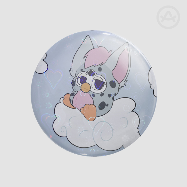 Furby Round Badges (Button Pins)