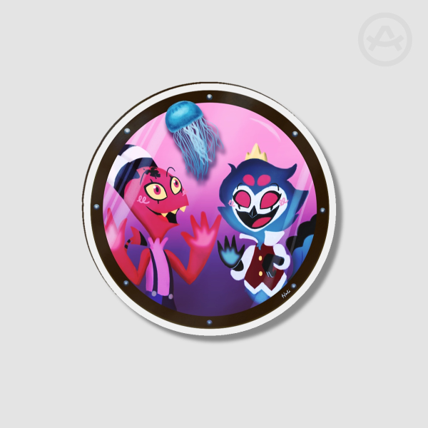 Fishgazing - Fridge Magnet