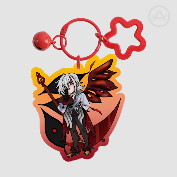 Arlecchino "The Knave" Keychain