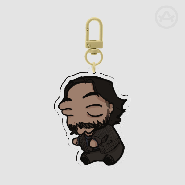Eepy Alan Keychain