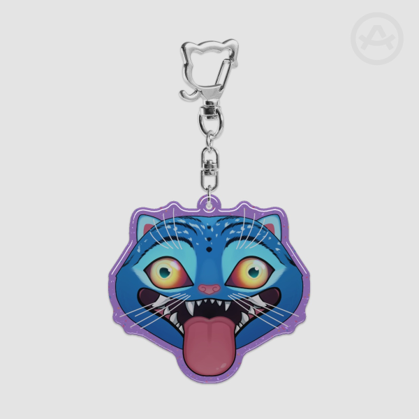 Derpy Epoxy Acrylic Keychain