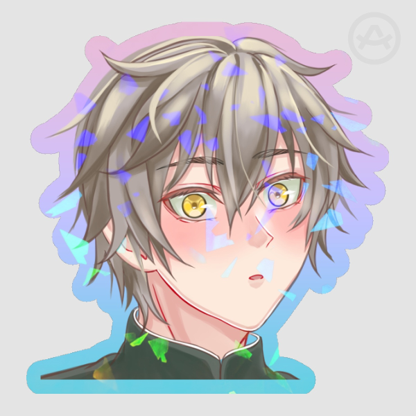 Caelus (HSR - Highschool Uniform) 2x2 Sticker