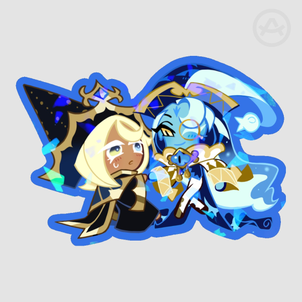 TruthlessSage Broken Glass Hologram Sticker