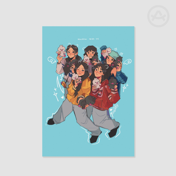 NewJeans Japan Promo Print