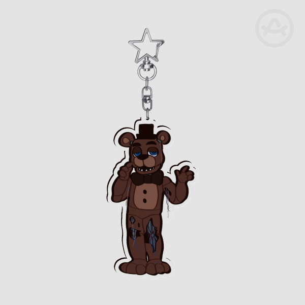 Withered freddy keychain
