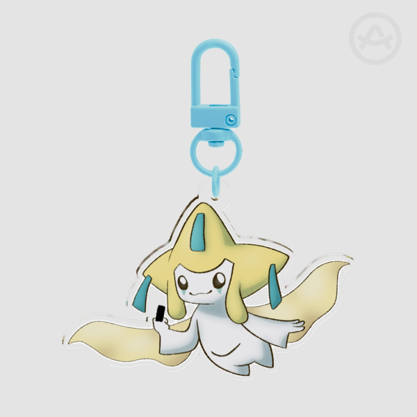 Jirachi Middlefinger Keychain