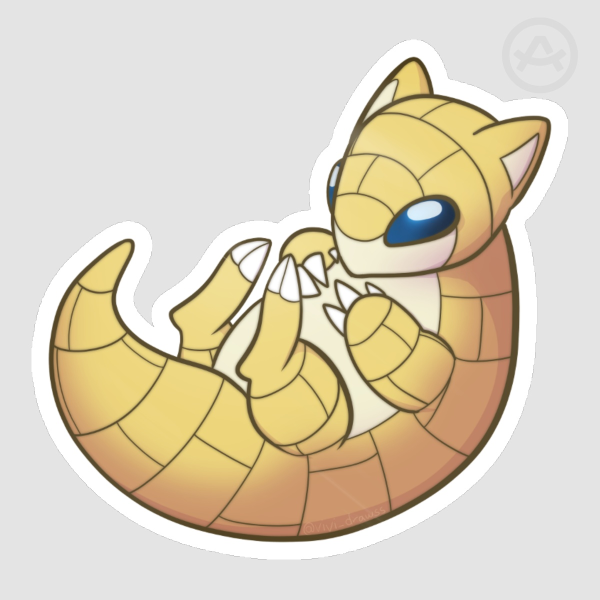 Sandshrew Sticker