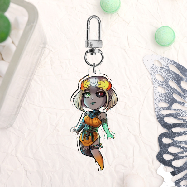 Melinoë Hades II Glitter Keychain