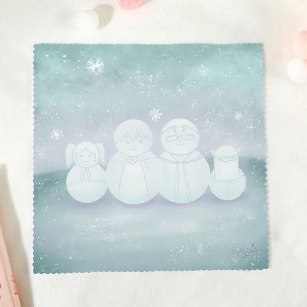 sousou no frieren | hero party snowman spectacles glass cloth