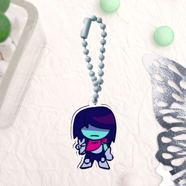 Kris Dreemurr - Clear Acrylic Keychains