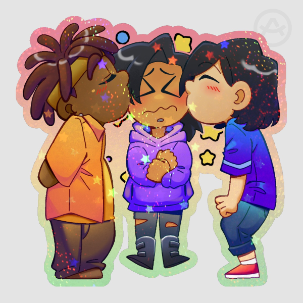 A, A y M sticker