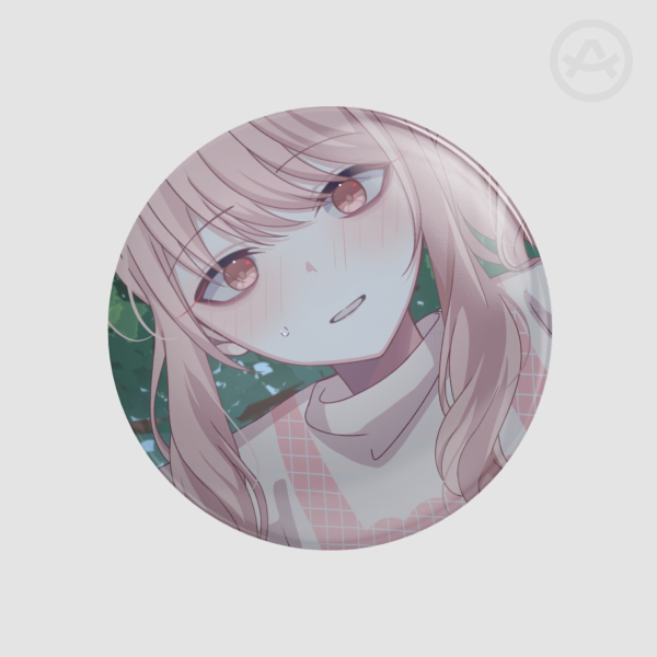 Akiyama Mizuki picnic pin