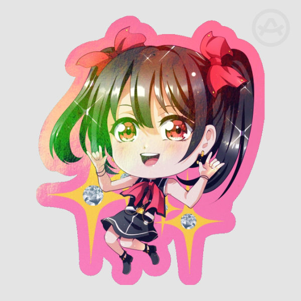 Nico - Love Live holographic sticker