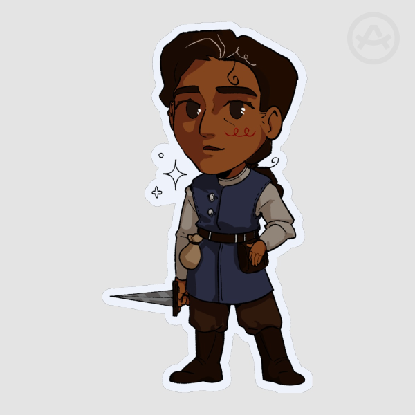 The Chibi Fitz Sticker