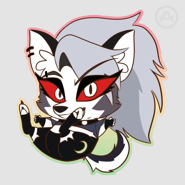 Loona Chibi Sticker Helluva Boss