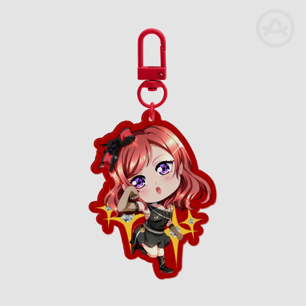 Maki - Love Live glitter keychain
