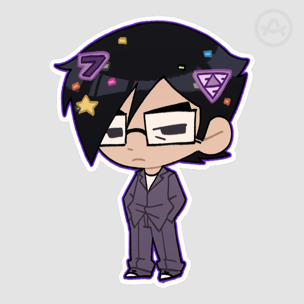 Gideon Graves Sticker