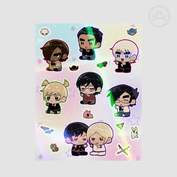 Evil Exes Sticker Sheet