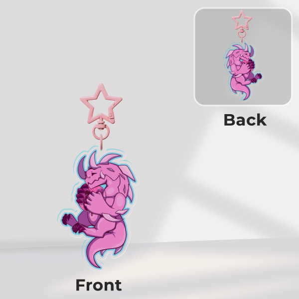 Corrupted Steven Keychains