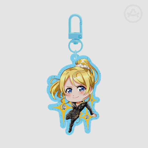 Eli - Love Live glitter keychain