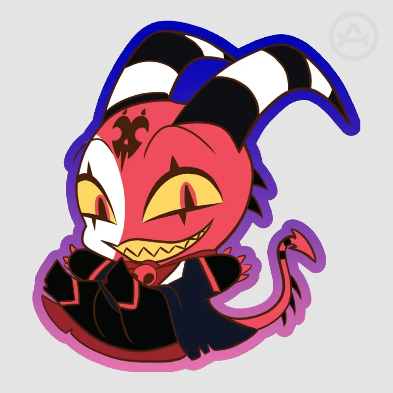 Blitz Chibi Sticker Helluva Boss by KinyoubiMiko - ACGGOODS