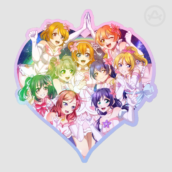 Muse - Love Live holographic sticker