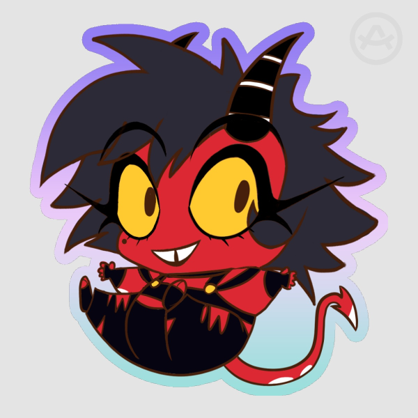 Millie Chibi Sticker Helluva Boss