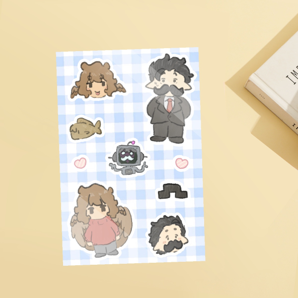 Grumbo Sticker Sheet