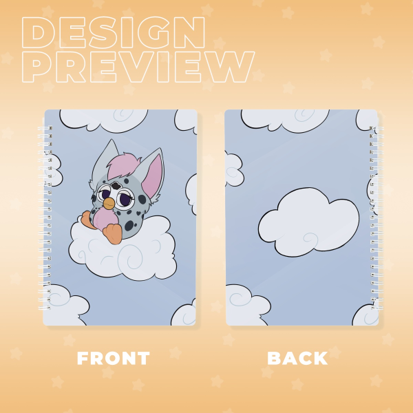 Furby Spiral Notebook