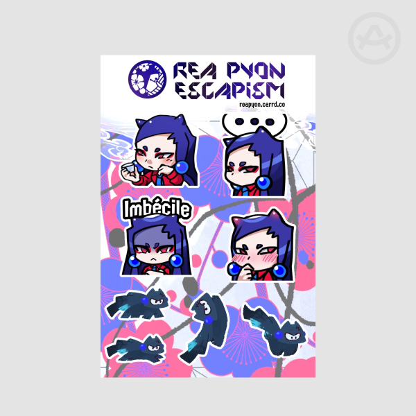 Saké Stickers Sheet