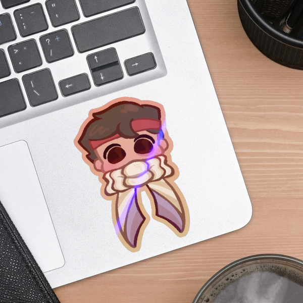 Bdubs Scarf Holo Sticker