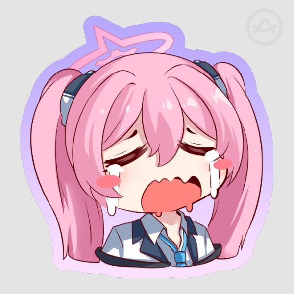 Cry Koyuki Stickers