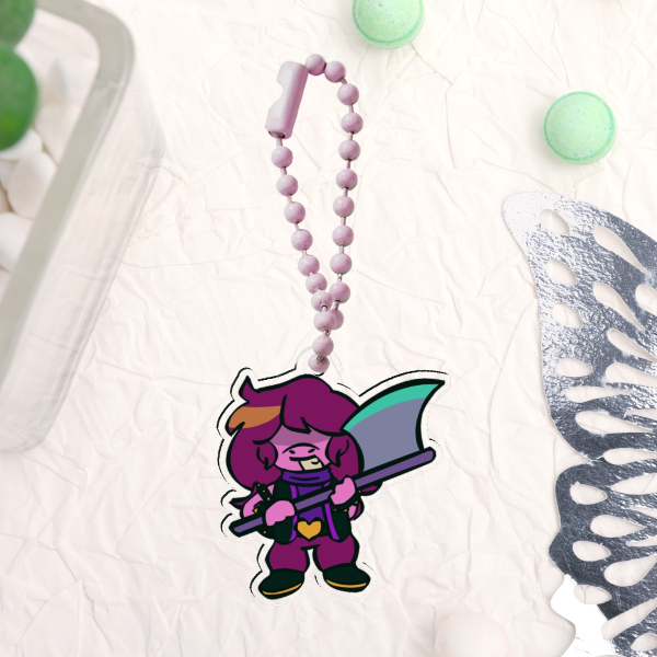 Susie - Clear Acrylic Keychains