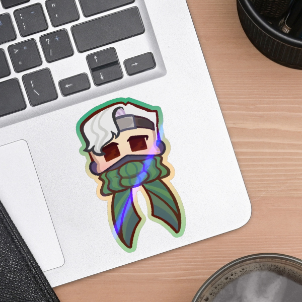 Etho Scarf Holo Sticker