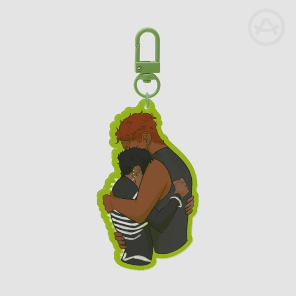 Griddlehark hug Acrylic Keychains