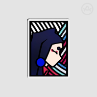 Saké Fridge Magnet
